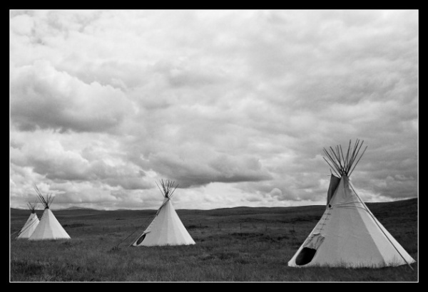 Montana-území indiánů Blackfoot