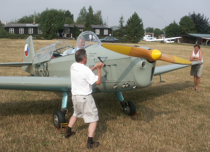 Když se éro startuje na kliku