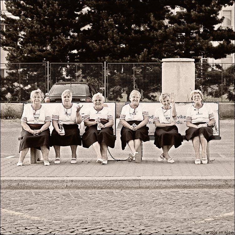 Roztleskávačky v pauze