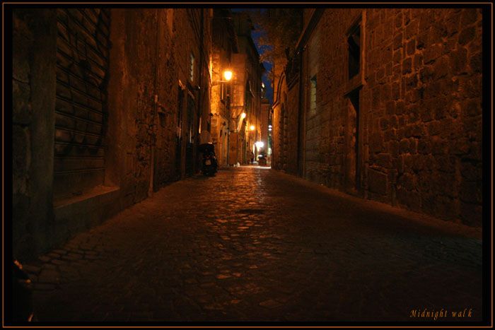 Midnight walk