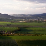 České středohoří z Hazmburku