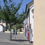 Rovné zdi v Passage Irsko