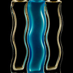 Cerne svetlo a modra vaza