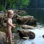 Prcek v Černém jezeře