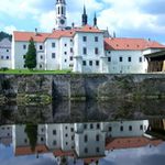 Vyšší Brod - klášter (když ten rybník je takový malý)