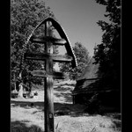 Topoľa, drevený kostolík na konci sveta ....