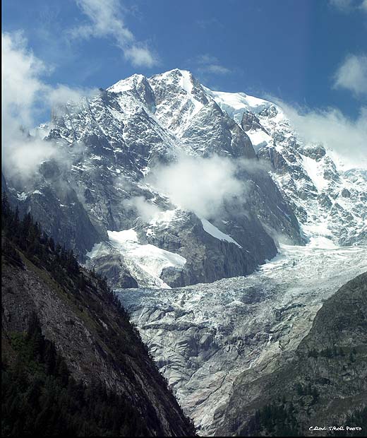 Mt. Blanc z italskej strany