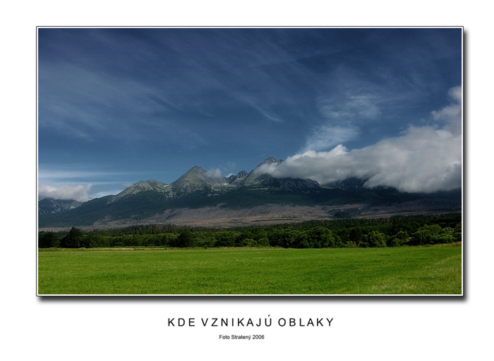 Kde vznikajú oblaky