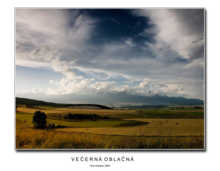 Večerná oblačná