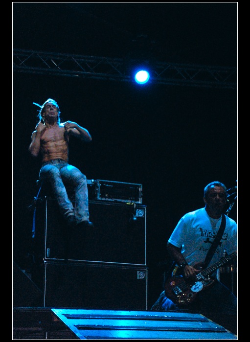 Iggy pop v plnom nasadeni