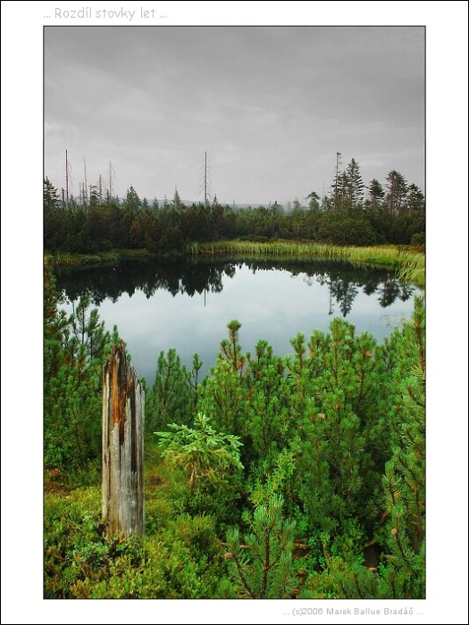 ... Rozdíl stovky let ...