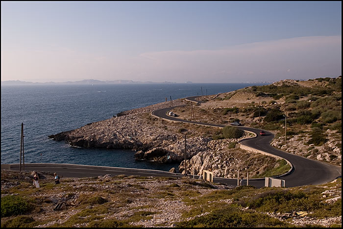 pobřeží 20km od Marseille