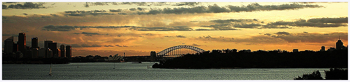 Winter Sunset / Sydney
