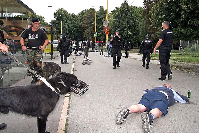 Ako polícia pacifikuje