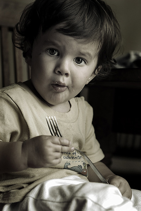 poprvé s 1/2 příboru