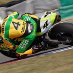 Alex Barros na okruhu v Brně