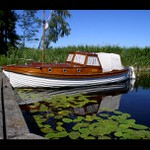 Švédsko - přístav v Skoklosteru