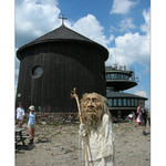 Polský turista na Sněžce