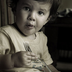 poprvé s 1/2 příboru