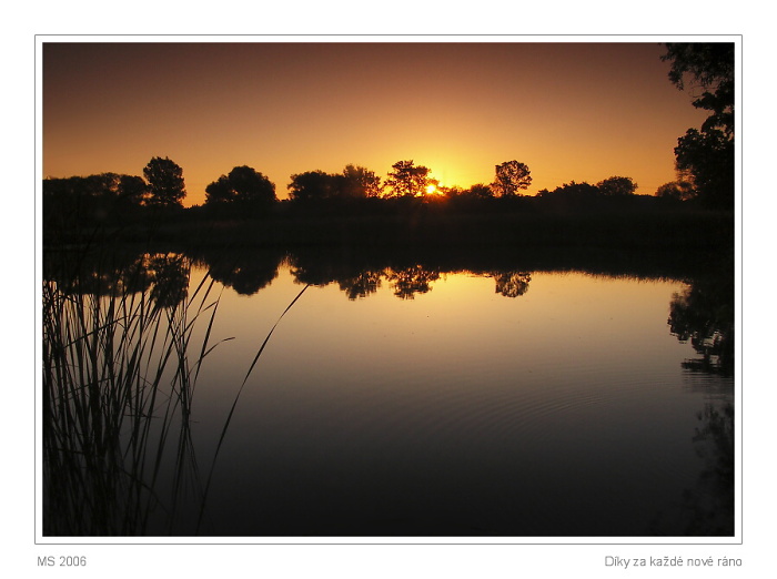 Díky za každé nové ráno