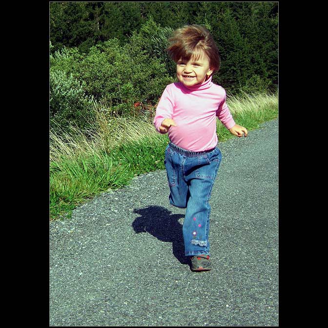 Run, baby, run!