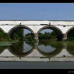 Most v maďarské pusztě