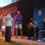 Vlakem na Sázavě...