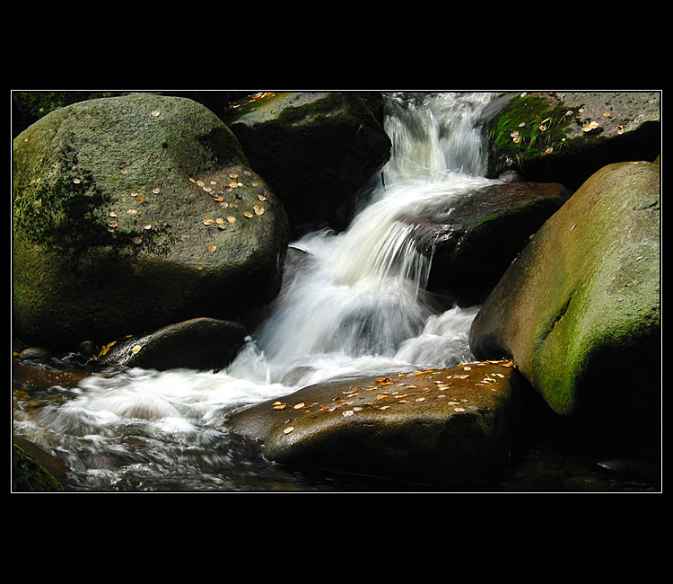 ...po kamení skáče...