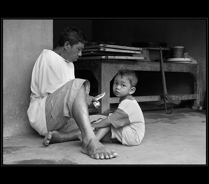 Táta mi to vyřeže