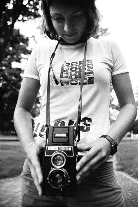 Lubitel v akci... :)