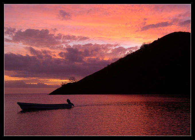 Fiji sunset