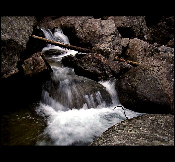 ... Vodopády Studeného potoka ...