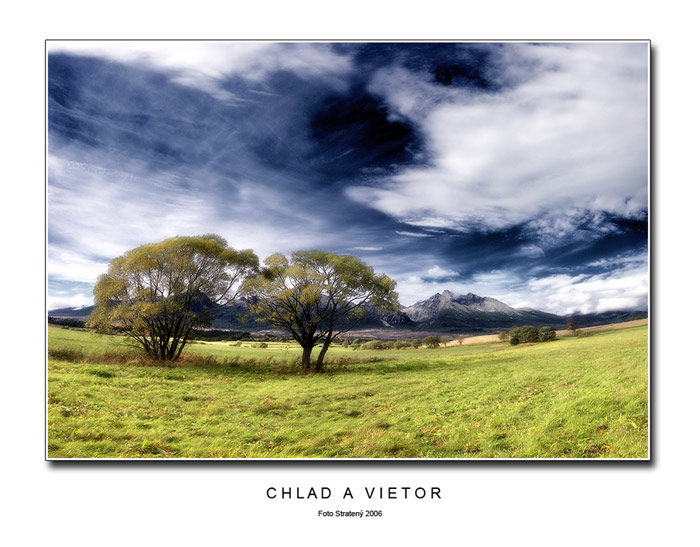 Chlad a vietor