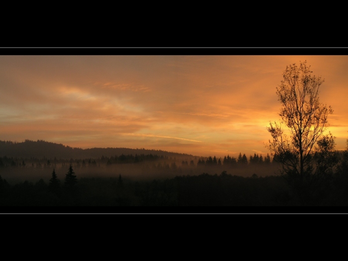 šumavské svítání