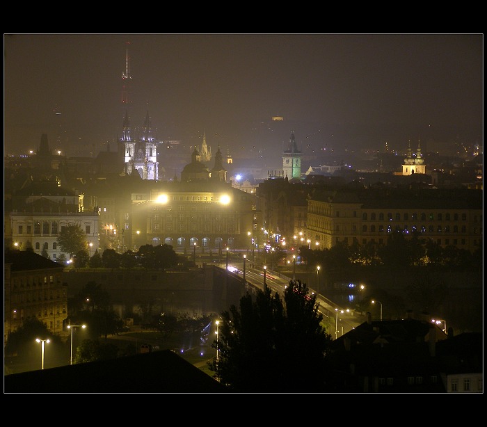 Night in Prague