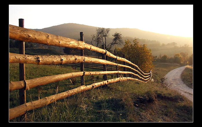 zapad slnka....