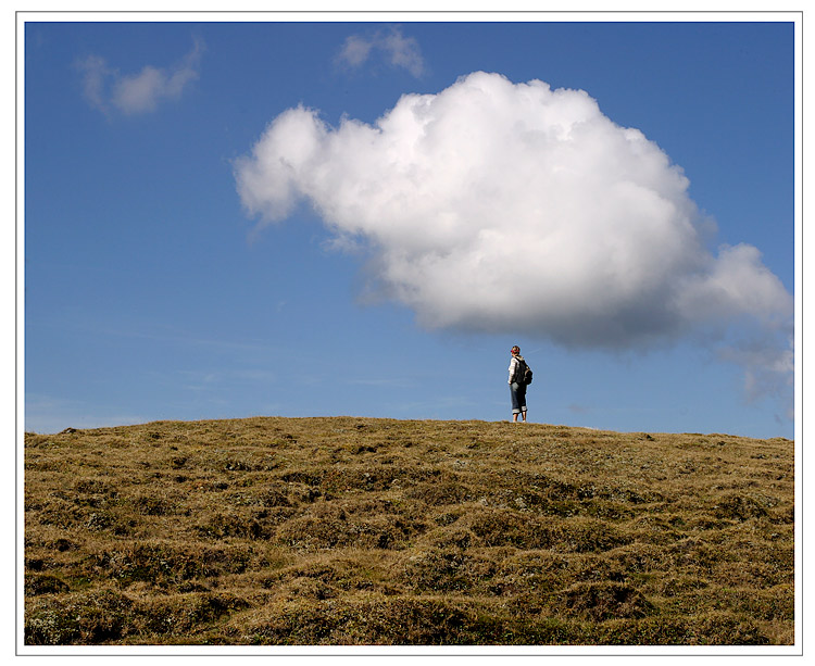 s hlavou v oblacích...