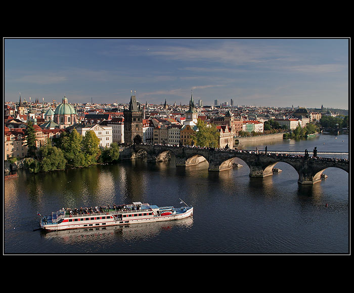 Praha z balonu