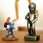 Itchy vs. Manneken Piss