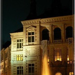 Požár před muzeem