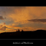 svítání nad Boubínem