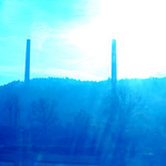 Ordinary blue landscape