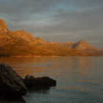 Západ na pobřeží Živogoště