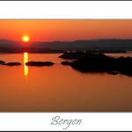 Východ slunce nad Bergenem