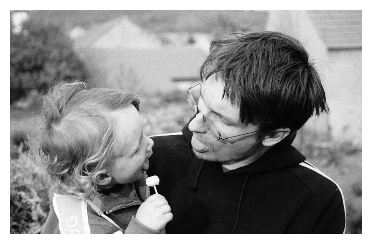 šimon II - s tátou