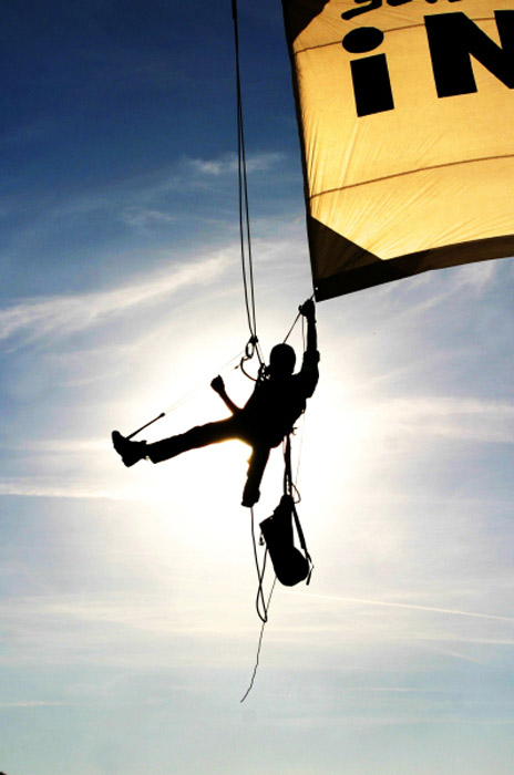 sun climbing