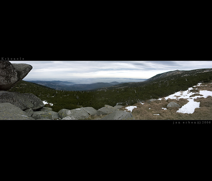 Krkonoše - směr Polsko