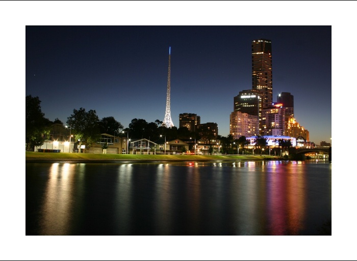 melbourne at the night