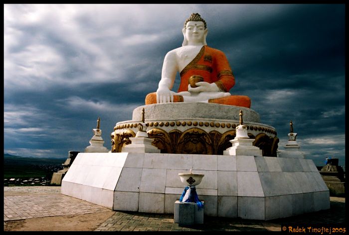 Mongolia 2005 - Strazce nad mestem Darkhan