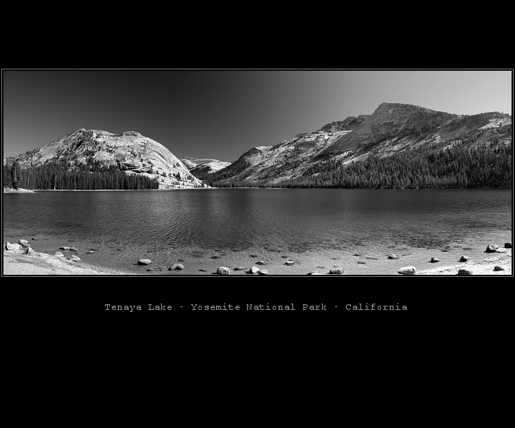 Tenaya Lake Panorama I.